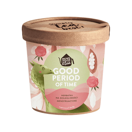 Brown House & Tea Herbata ziołowa sypana Good Period of Time 50 g - witaminy i minerały