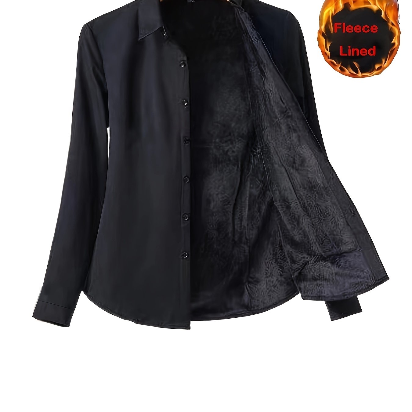 TEMU Jesień/ - Podszewkowa Czarna Profesjonalna Elegancka Koszula Damska, Szykowna i Elegancka Wiosenna Bluzka Robocza w Stylu Koreańskim z Długim