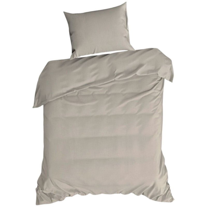 Komplet pościeli muślinowej MUSLIN ciemny beż 140x200 cm