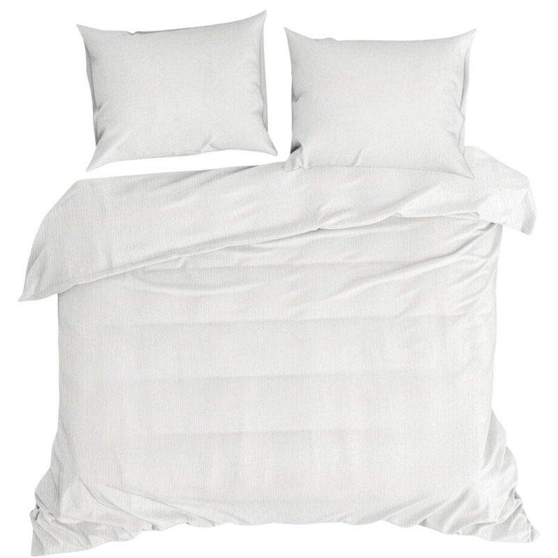 Komplet pościeli muślinowej MUSLIN biały 160x200 cm