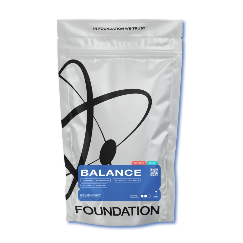Kawa ziarnista Foundation Coffee Blend Balance Espresso 250g