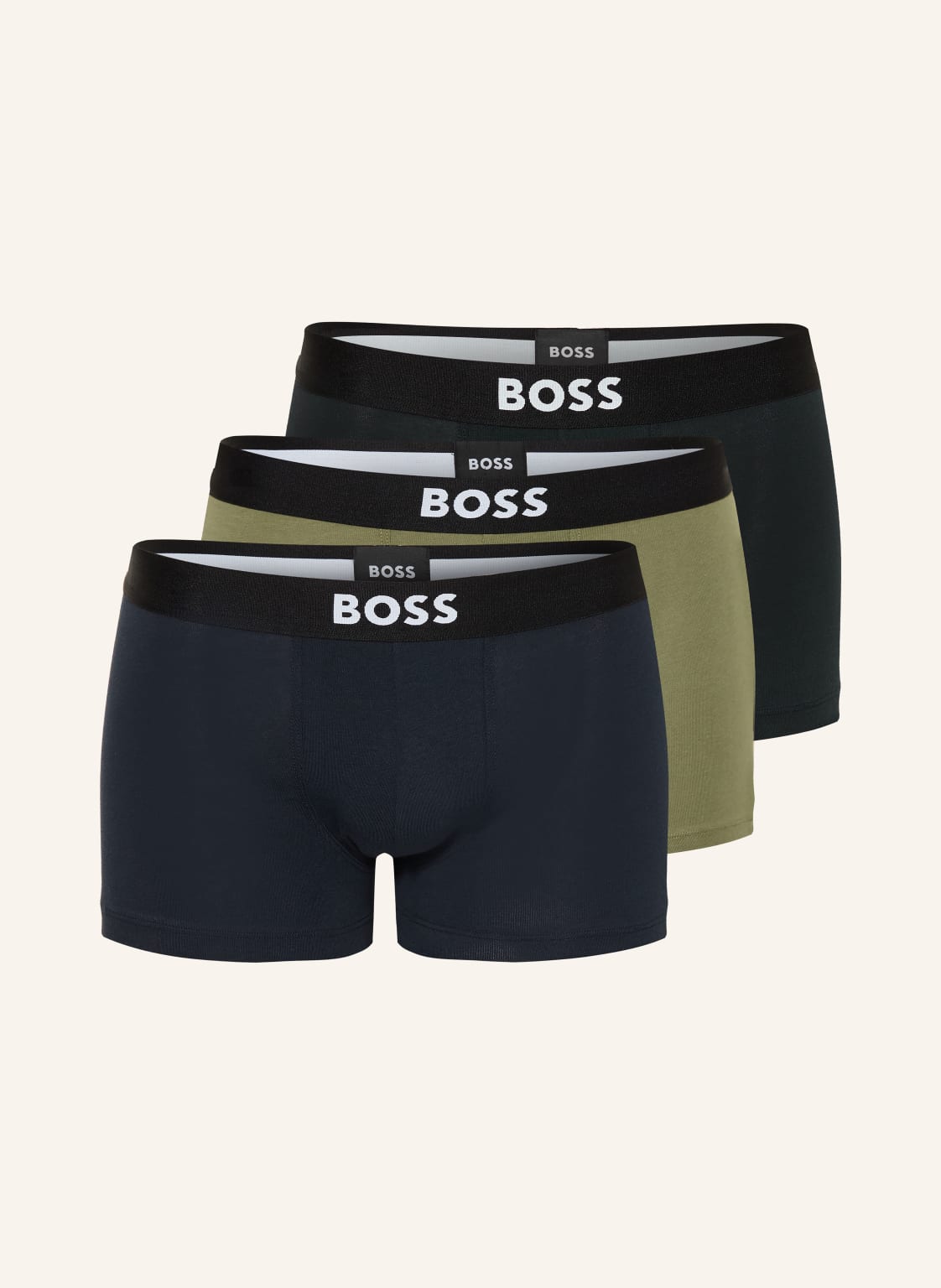 Boss Bokserki One, 3 Szt. blau