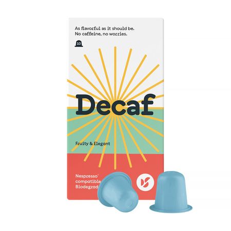 Doubleshot Kawa w kapsułkach bezkofeinowa Decaf 10 szt. - kawa