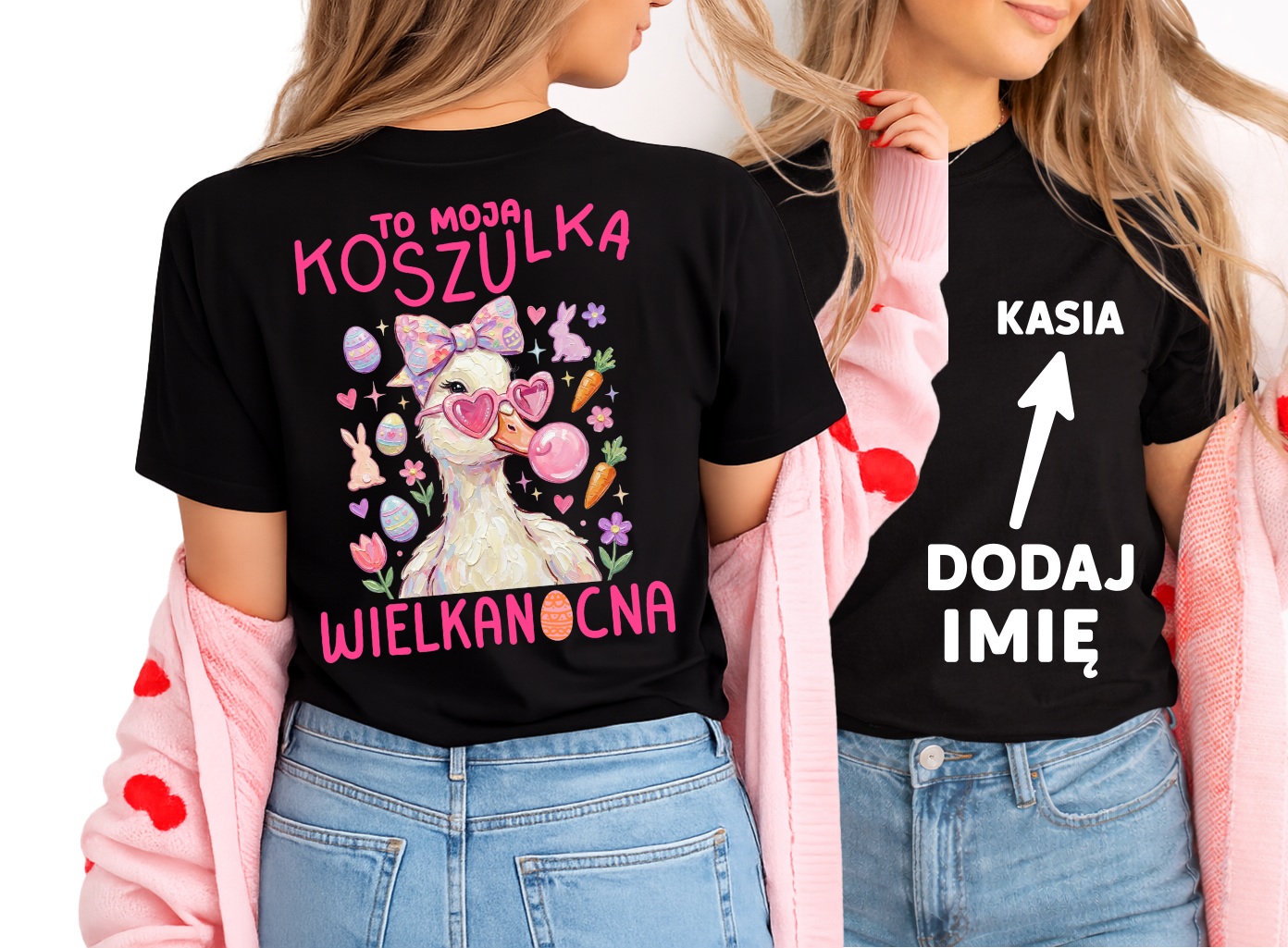 Świąteczna koszulka na Wielkanoc z imieniem - TO MOJA KOSZULKA WIELKANOCNA