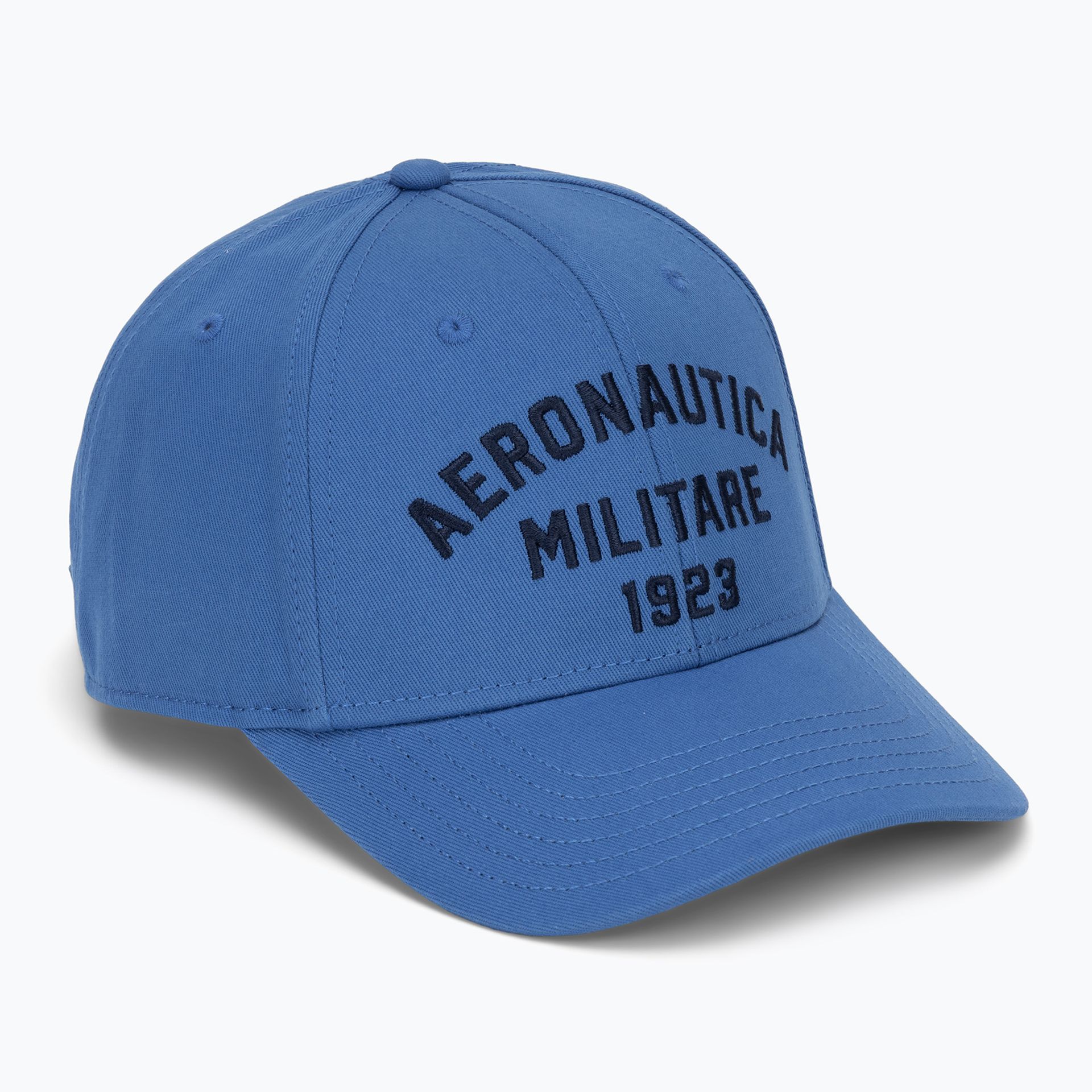Czapka z daszkiem męska Aeronautica Militare HA1104UCT02 pacific blue WYSYŁKA W 24H 30 DNI NA ZWROT