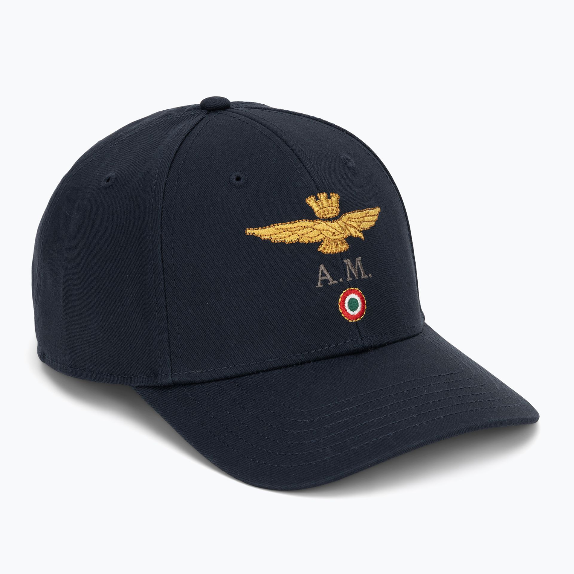 Czapka z daszkiem męska Aeronautica Militare HA1100UCT02848 blu navy WYSYŁKA W 24H 30 DNI NA ZWROT