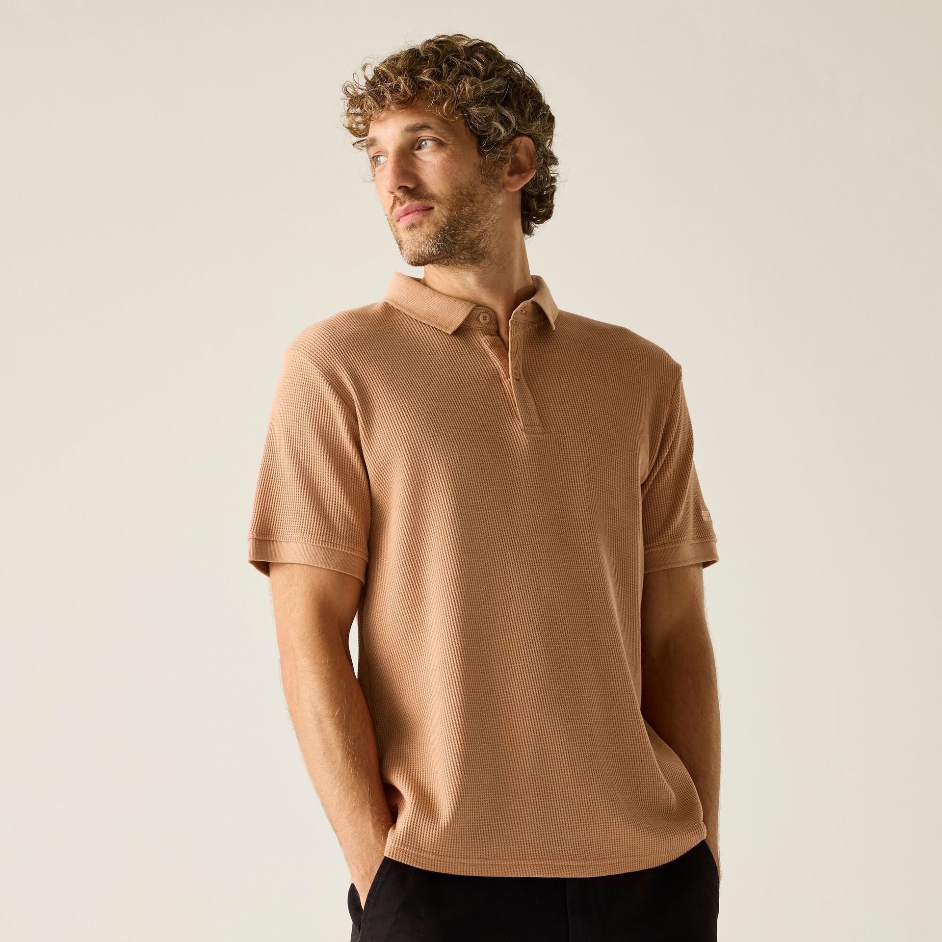 Regatta Koszulka męska polo Adino Różowy, Cotton, Rozmiar: 2XL