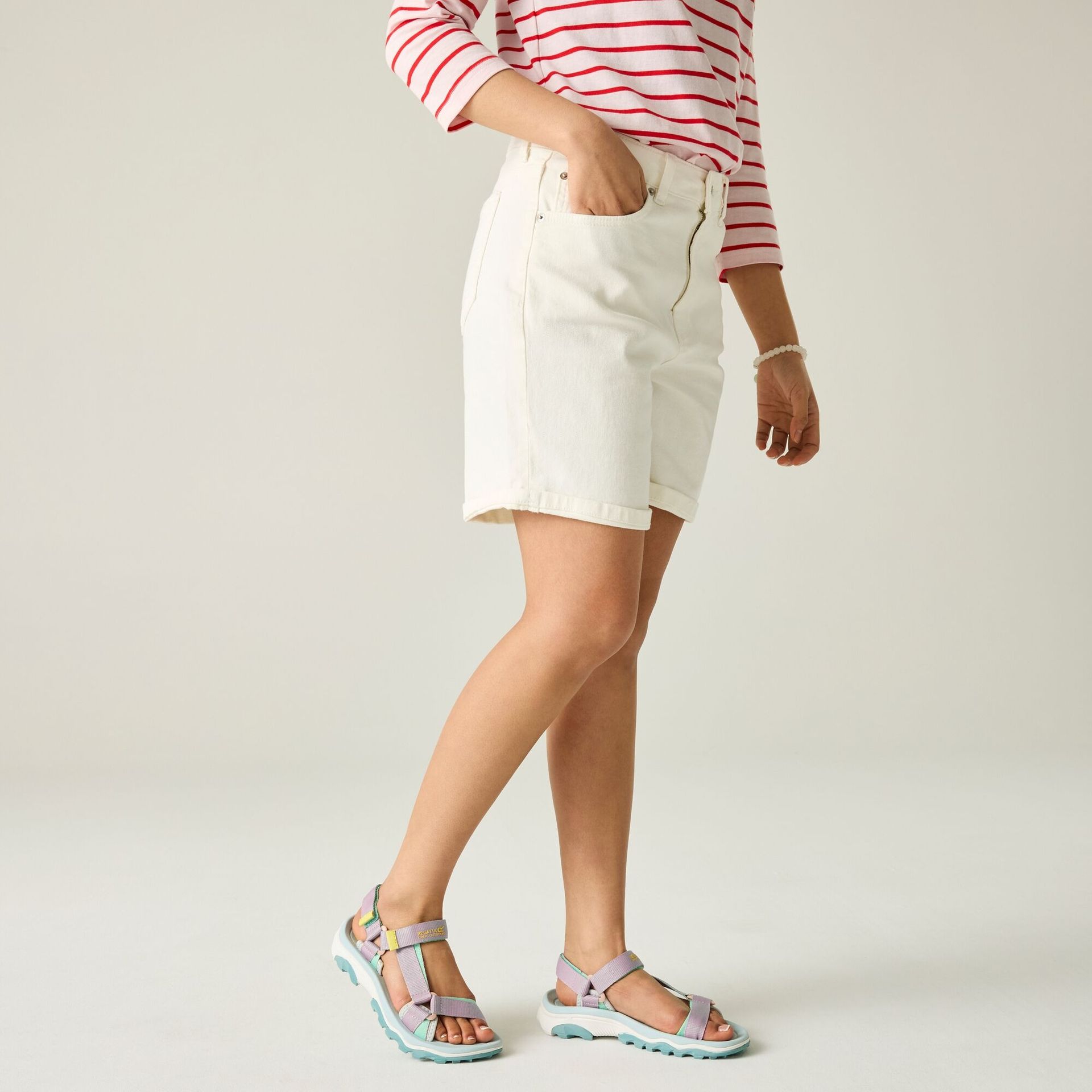 Regatta Sandały damskie Breise Fioletowy, Rozmiar: 41