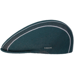 Kaszkiet Tropic Game Stripe 507 by Kangol, petrolowy, XL (60-61 cm)