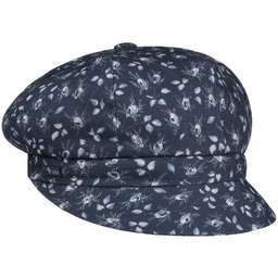 Czapka Kaszkiet Vianea Flower by Lipodo, ciemnoniebieski, One Size