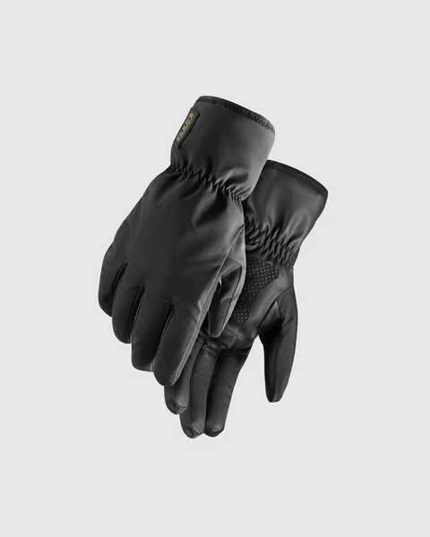 ASSOS Rękawiczki rowerowe zimowe GTO ULTRAZ WINTER THERMO RAIN GLOVES black series