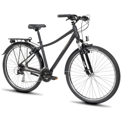 Rower trekkingowy ROMET Wagant Suv L PV B U18 28 cali Czarny