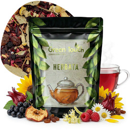 Herbata owocowa Malinowo Lipowa 100 g kwiat lipy, malina liofilizowana