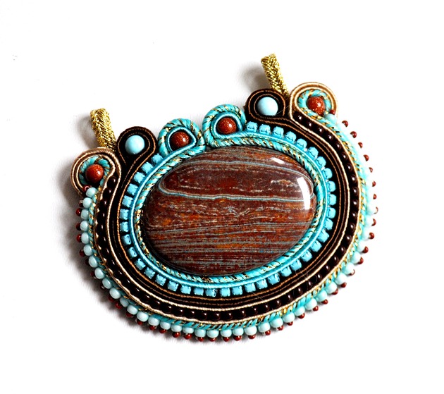 Sutaszowy wisior ESSAOUIRA