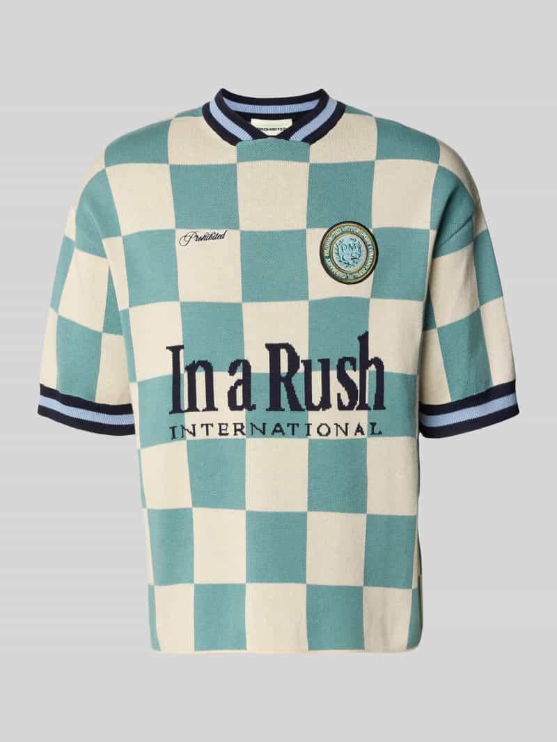 Koszulka z dzianiny z wyhaftowanym logo model 'Victory'