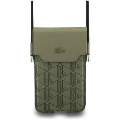 Torebka na telefon LACOSTE Universal Sleeve Crossbody The Blend XL Zielony