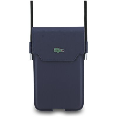 Torebka na telefon LACOSTE Universal Sleeve Crossbody The Blend XL Granatowy