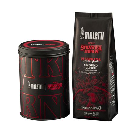 Bialetti Kawa mielona Stranger Things z puszką 250 g - kawa
