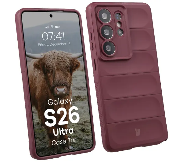 Bizon Tur do Galaxy S26 Ultra Ciemnofioletowy