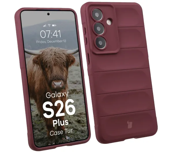 Bizon Tur do Galaxy S26 Plus Ciemnofioletowy