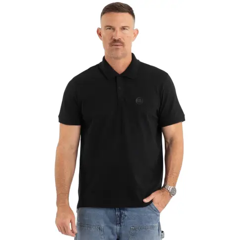 Pit Bull Koszulka Polo Pique Stripes Regular All Black