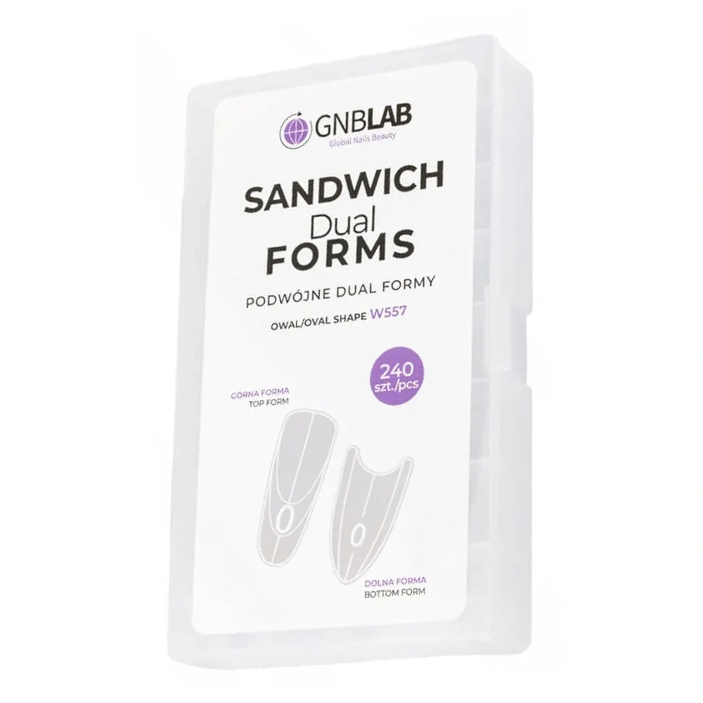 Sandwich Dual Forms podwójne dual formy W557 owal 240 sztuk