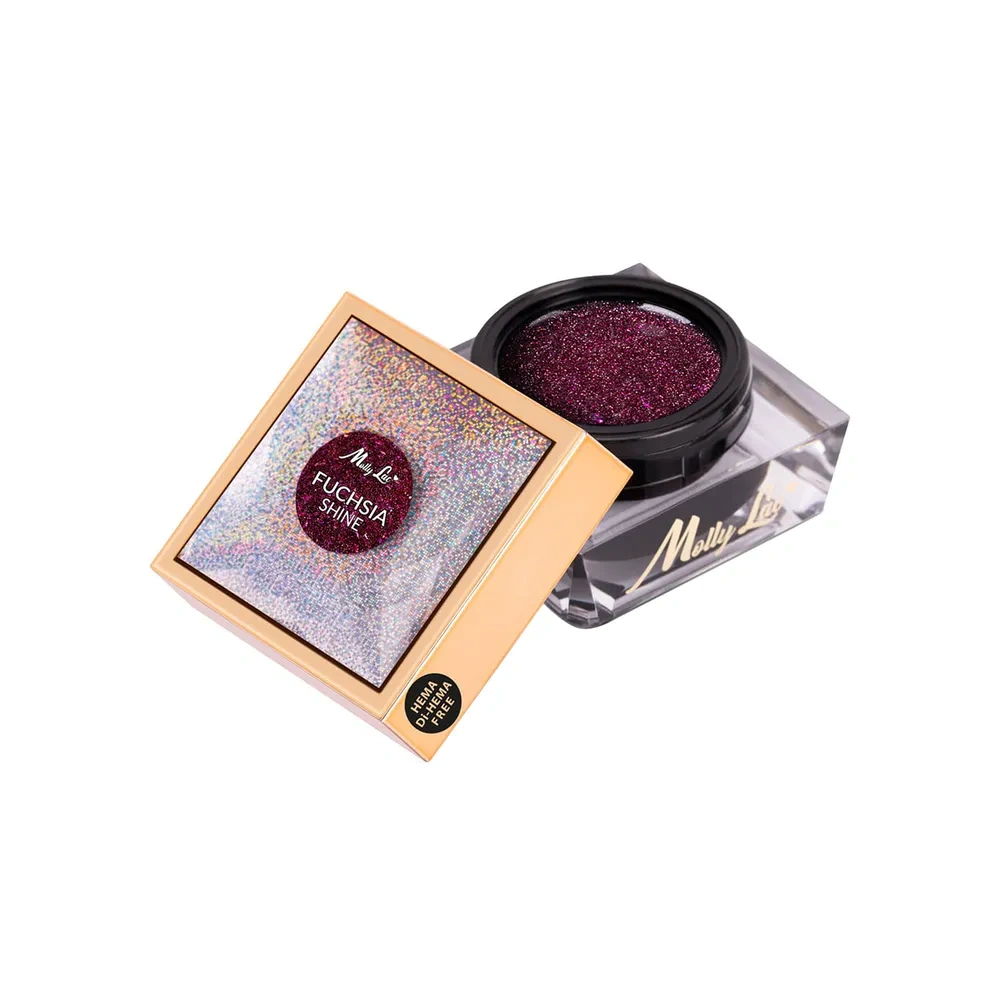 Molly Lac żel budujący do paznokci Shine On You Fuchsia Shine 15 g