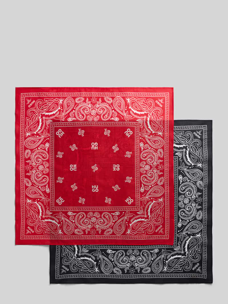Bandana z czystej bawełny w zestaw 2 szt. model '2BANDANA'
