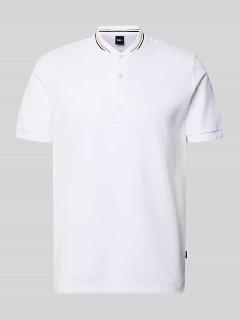 koszulka polo o kroju regular fit z bawełny C-PRATT40'