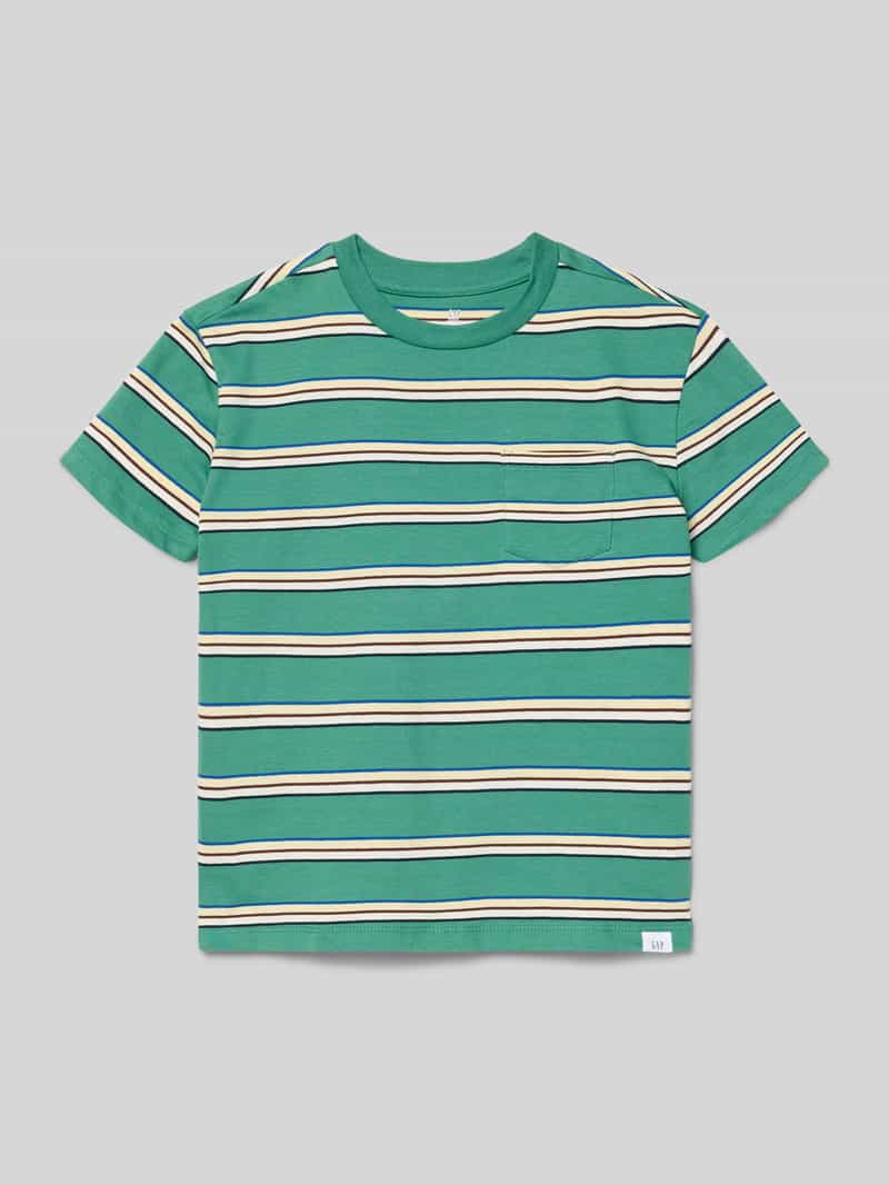 T-shirt o kroju regular fit z detalem z logo