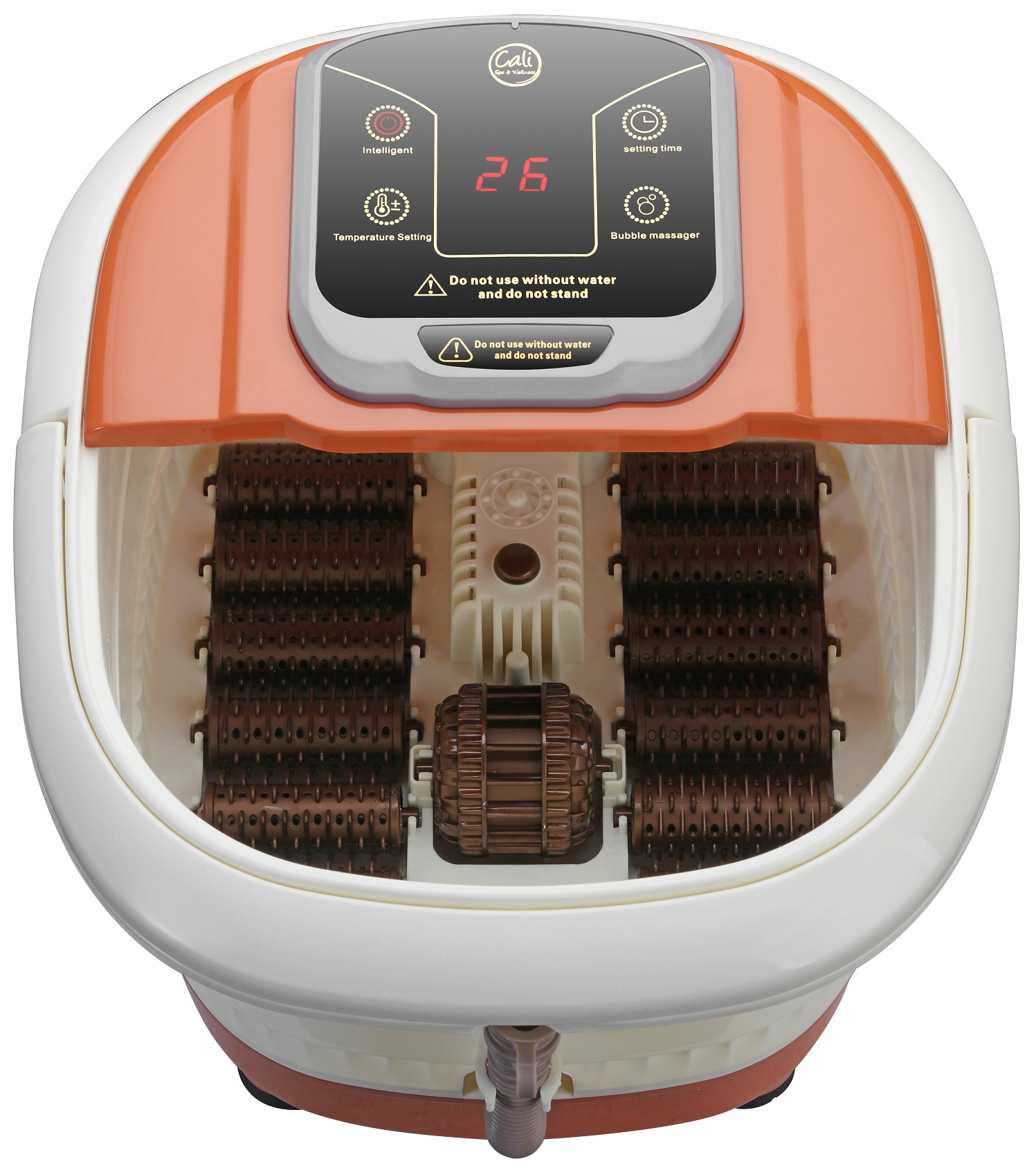 Bąbelkowy Masażer Wodny Stóp Podgrzewany Brodzik SPA