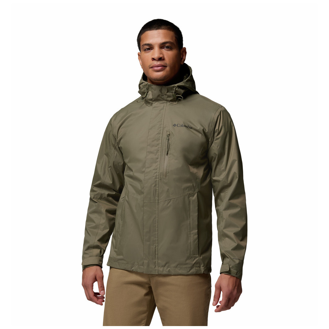 Męska kurtka softshellowa Columbia Pouring Adventure™ III Jacket Rozmiar: L / Kolor: zielony