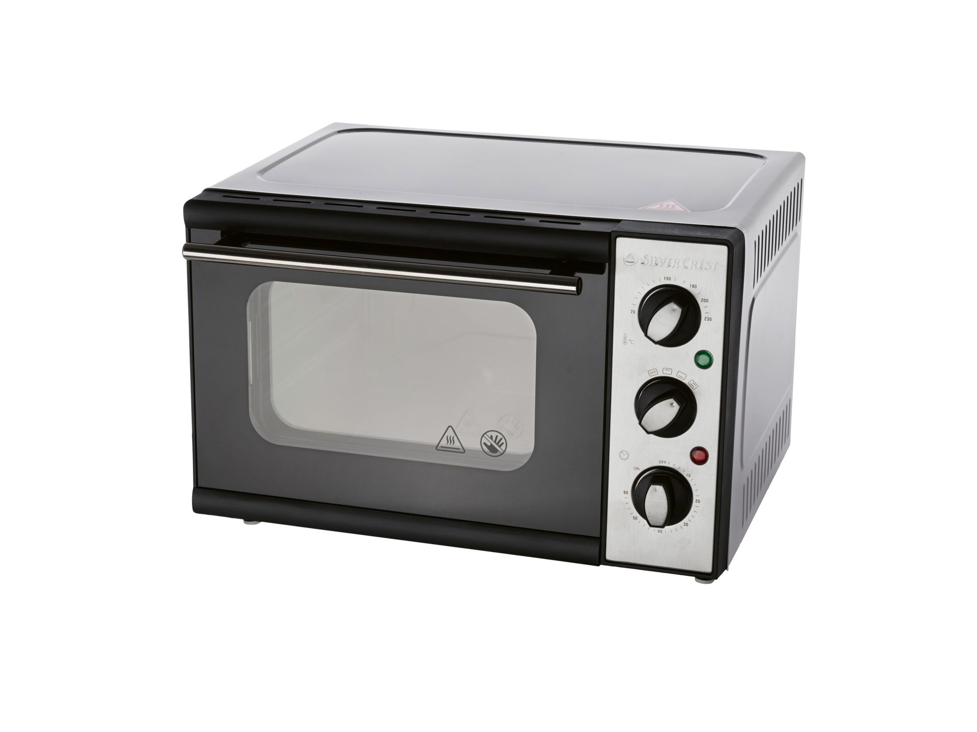SilverCrest Mini piekarnik elektryczny z funkcją grilla 1300 W SGB 1200 B5