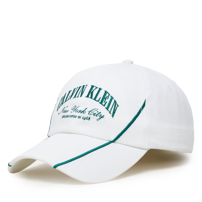 Czapka z daszkiem Calvin Klein LV04F5063G Biały