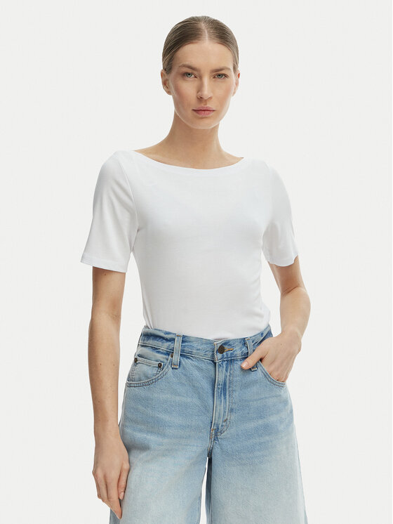 ONLY T-Shirt Free 15367559 Biały Regular Fit
