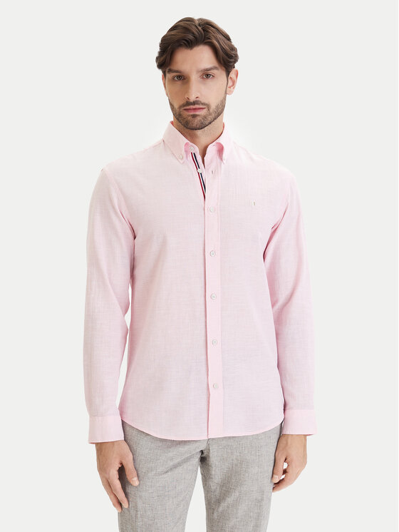 Jack & Jones Koszula Blusummer 12293269 Różowy Regular Fit