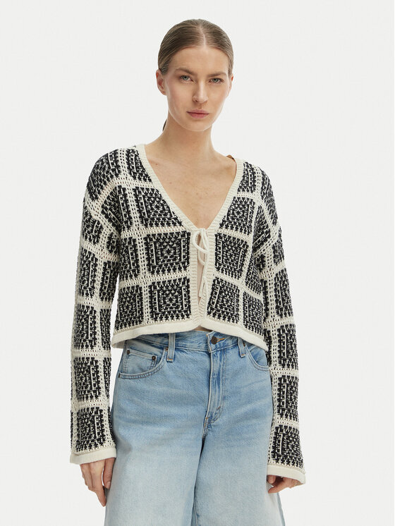 ONLY Kardigan Loa 15356436 Beżowy Regular Fit