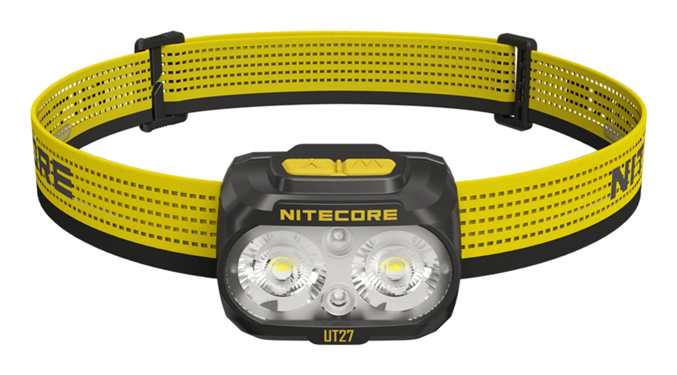 Nitecore UT27 MCT Czarny, Żółty Latarka czołowa LED