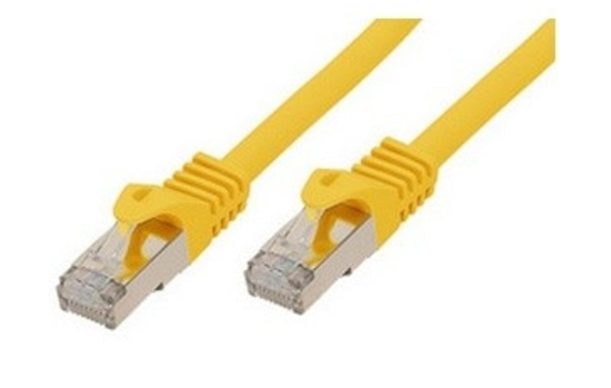 shiverpeaks BASIC-S kabel sieciowy Żółty 5 m Cat7 S/FTP (S-STP)