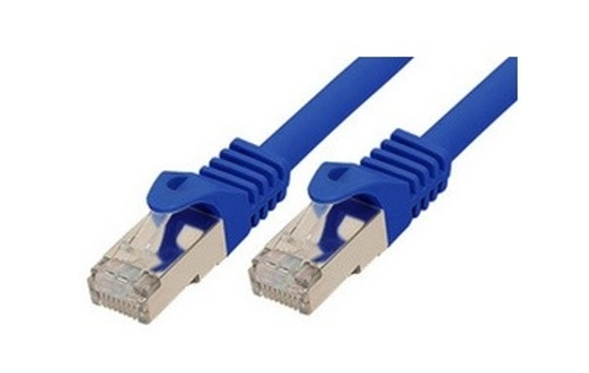 shiverpeaks BASIC-S kabel sieciowy Niebieski 1 m Cat7 S/FTP (S-STP)