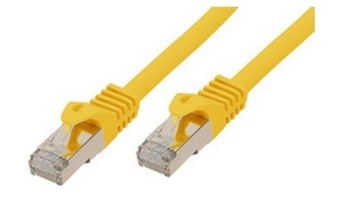 shiverpeaks BASIC-S kabel sieciowy Żółty 10 m Cat7 S/FTP (S-STP)