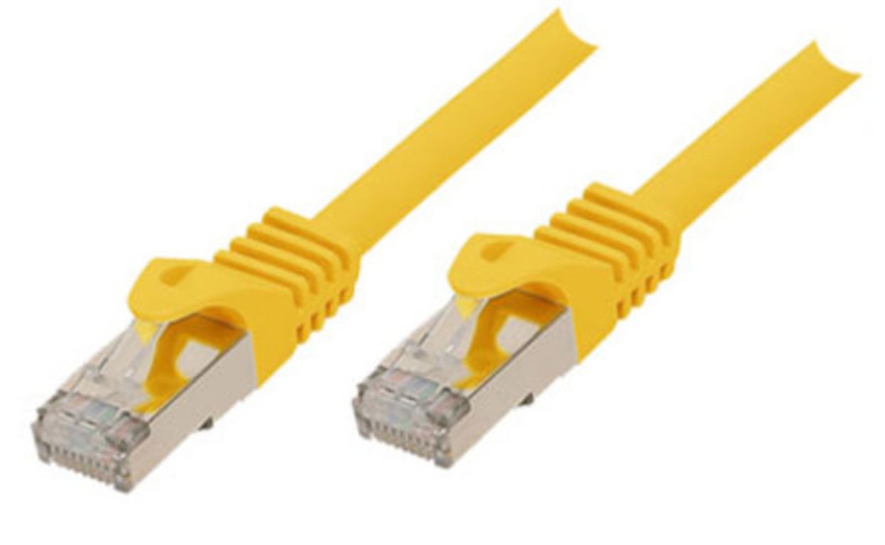 shiverpeaks BS75511-1.5Y kabel sieciowy Żółty 1,5 m Cat7 S/FTP (S-STP)