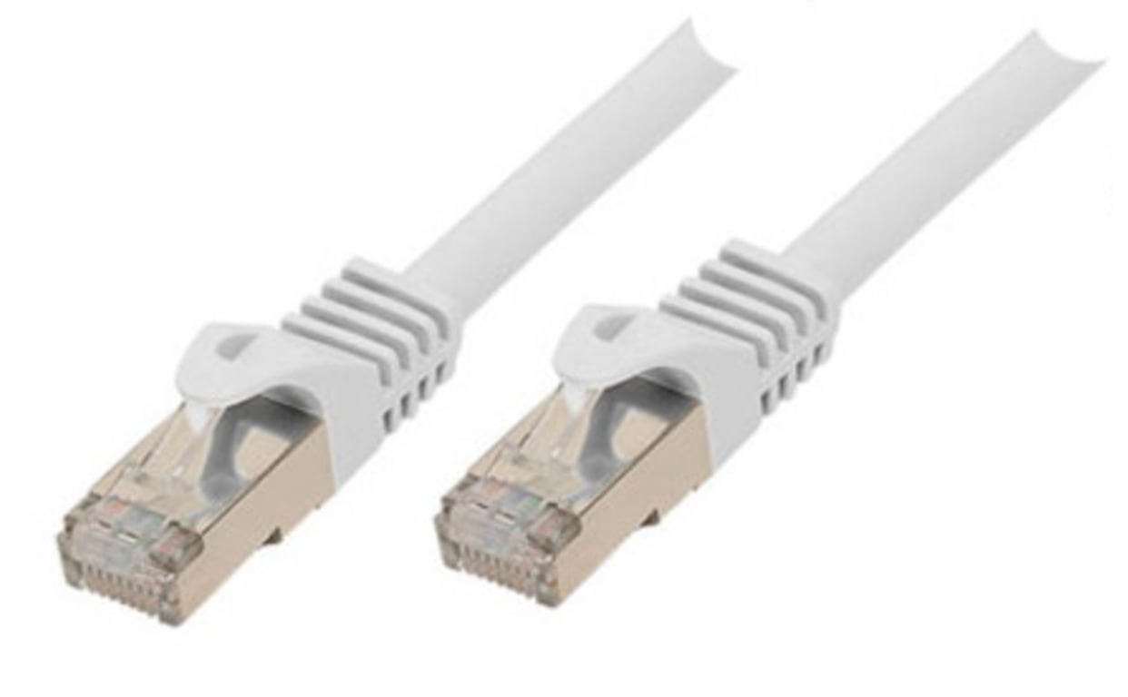 shiverpeaks BS75512-W kabel sieciowy Biały 2 m Cat7 S/FTP (S-STP)