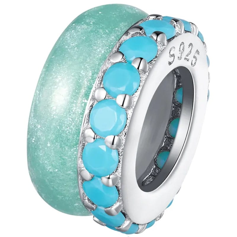 Charms do Pandora - CHARMS STOPER TURKUSOWY