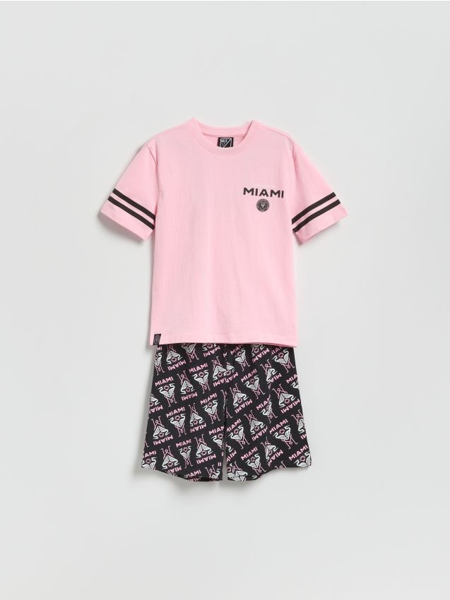 Reserved - Piżama Inter Miami - różowy