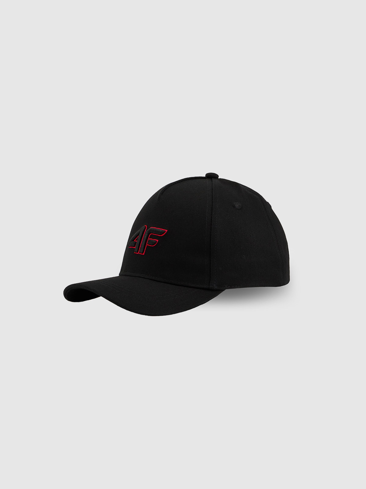 4F Czapka z daszkiem snapback dziecięca - czerwona MT