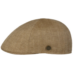 Kaszkiet Lniany Verisco Duck by Balmoral, beżowy, M (56-57 cm)