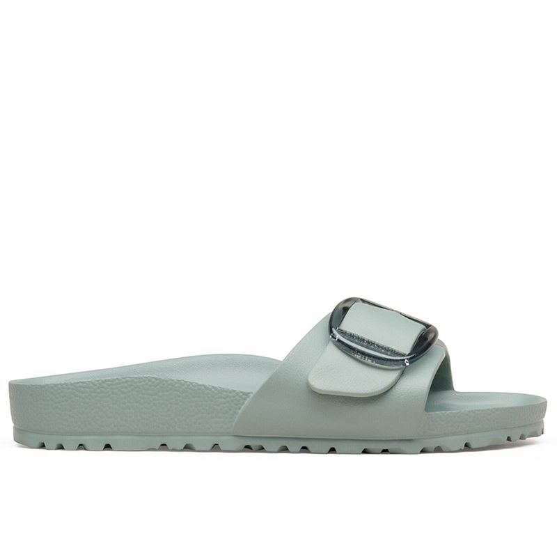 Klapki damskie Birkenstock Madrid Big Buckle 1031422 - zielone