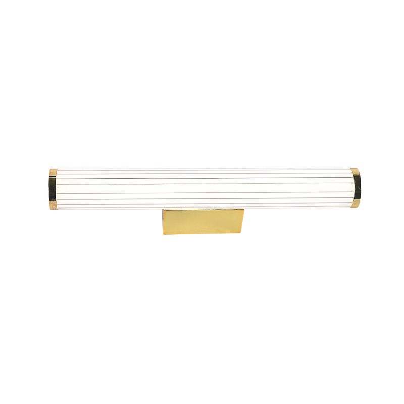 Kinkiet ścienny LED nad lustro VENA złoto-biały 8W zmienna (ciepła / zimna / neutralna) 1361lm akryl wym:11,5x45x12cm IP44 Light Prestige