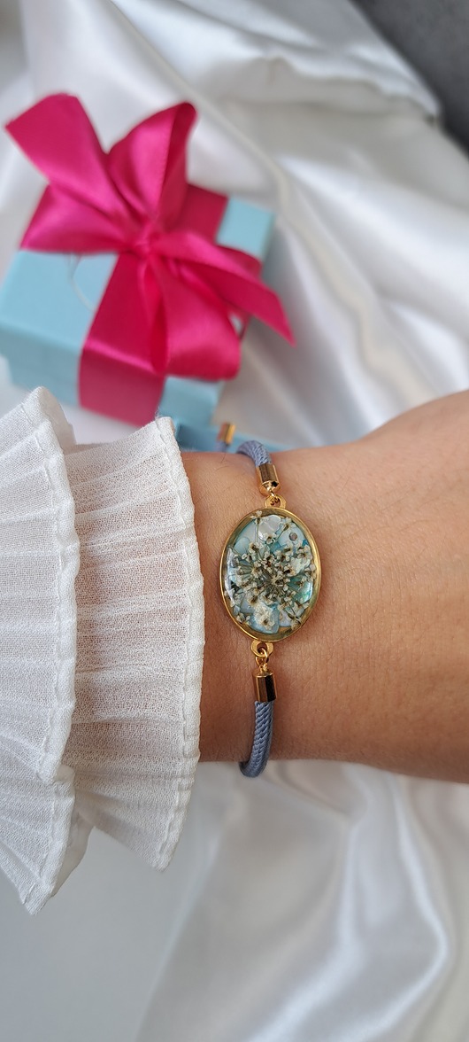 Bransoletka Dzika Marchew na Błękicie